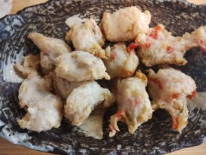 太田かまぼこ　ちぎり揚げ　紅しょうが　イカ