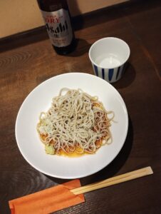 函館　春のバル街 久留葉　そば　