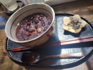 オールドミス菊　おしるこ
