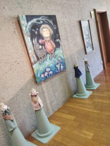 やなぎはらいずみさんの個展