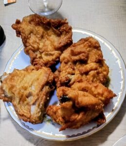 ケンタッキーお皿に並べる
