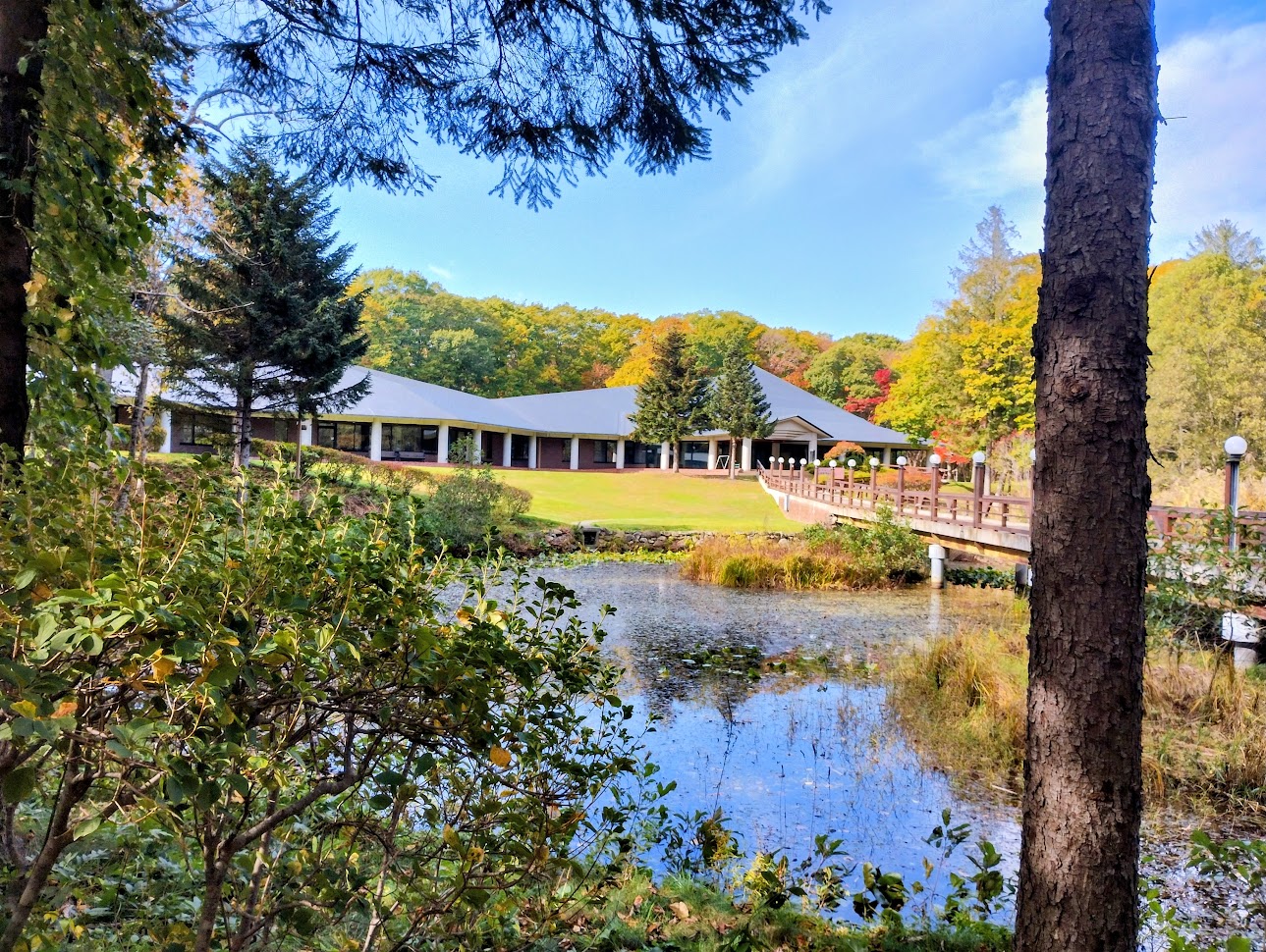 大沼国際セミナーハウス遠景